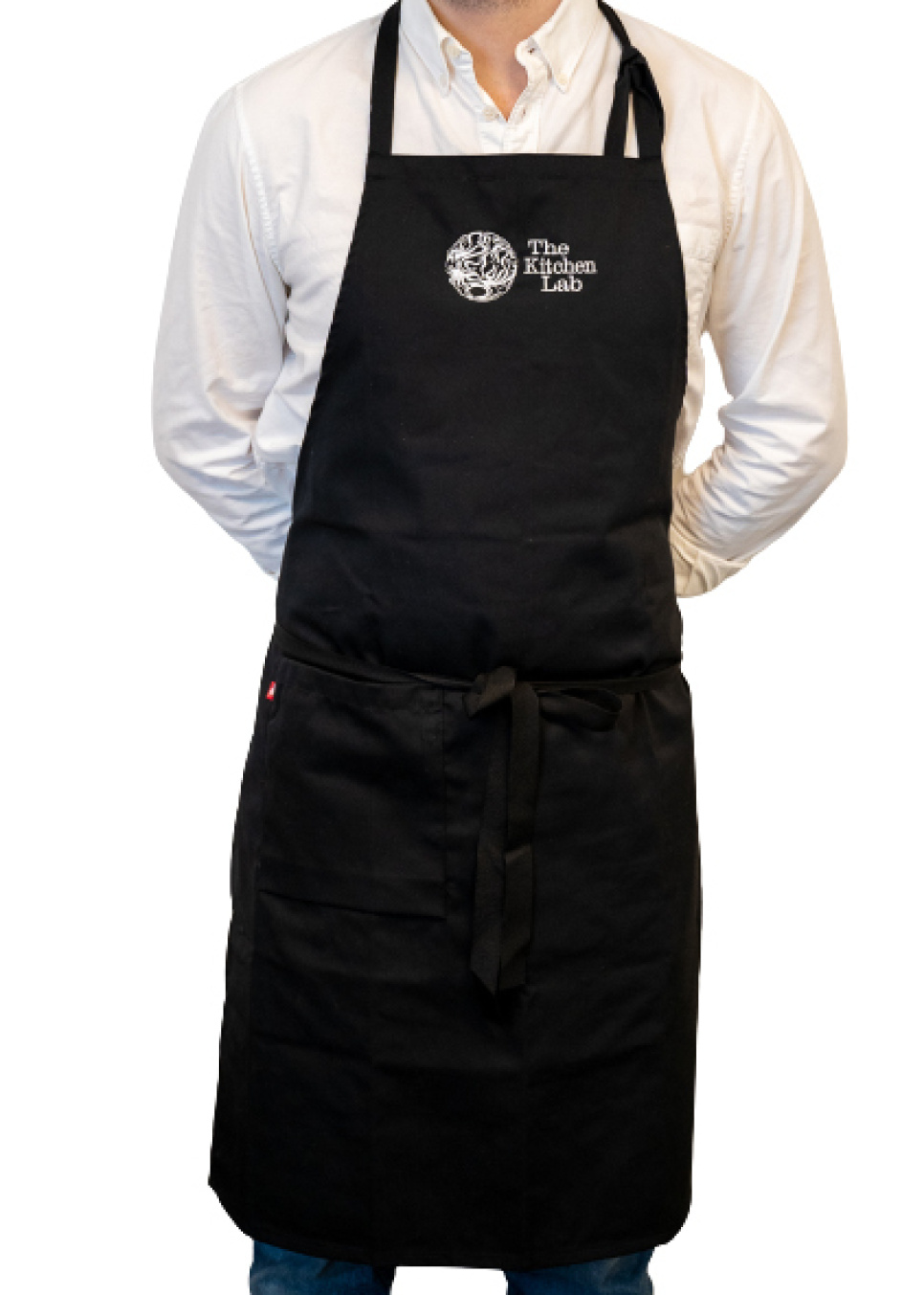 Brustschürze mit Logo - KitchenLab in der Gruppe Kochen / Küchentextilien / Die Schürzen bei The Kitchen Lab (1317-27450)