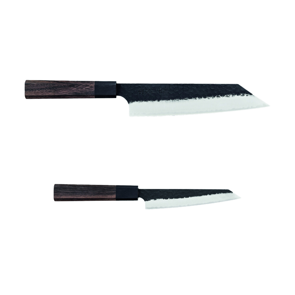 Knife set Bunka Kurouchi finish, Shinmatsu - Suncraft in the group Cooking / Kitchen knives / Knife set at KitchenLab (1317-33317)