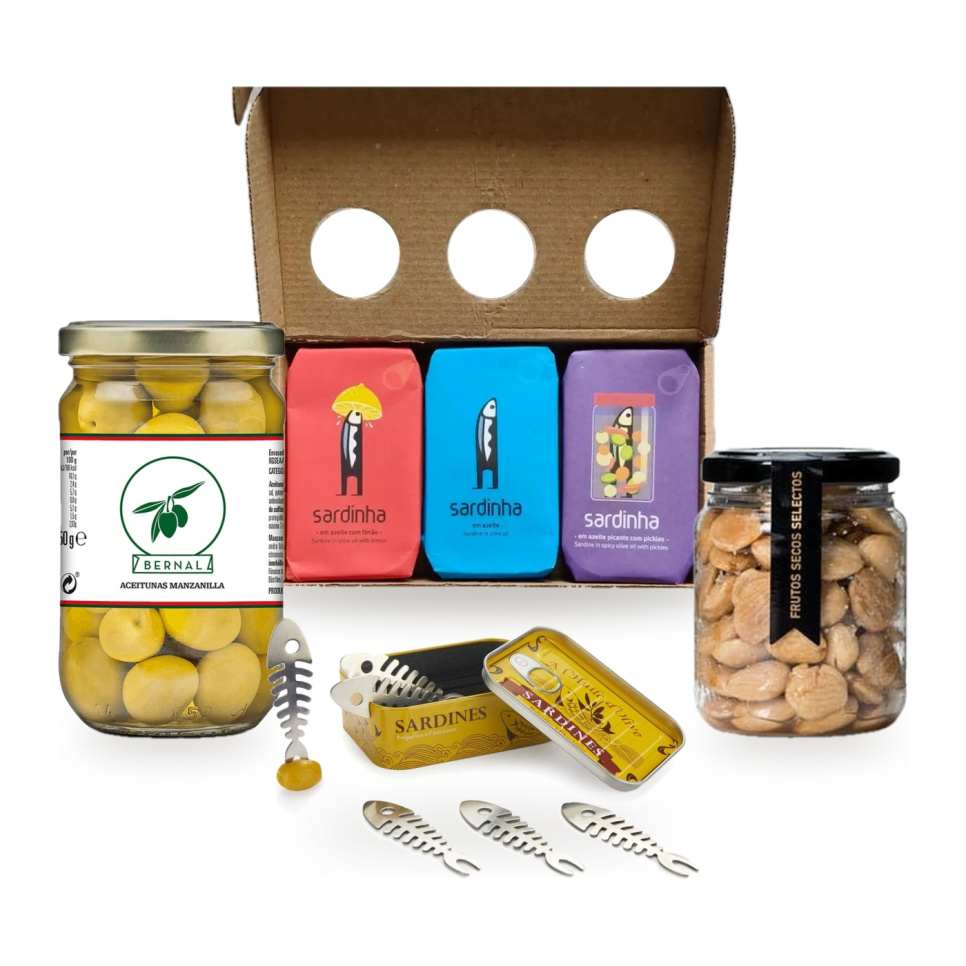 Cadeau d\'Hôte avec Encas & Fourchettes à Sardines dans le groupe Cuisine / Autour du monde l\'adresse The Kitchen Lab (1317-36515)