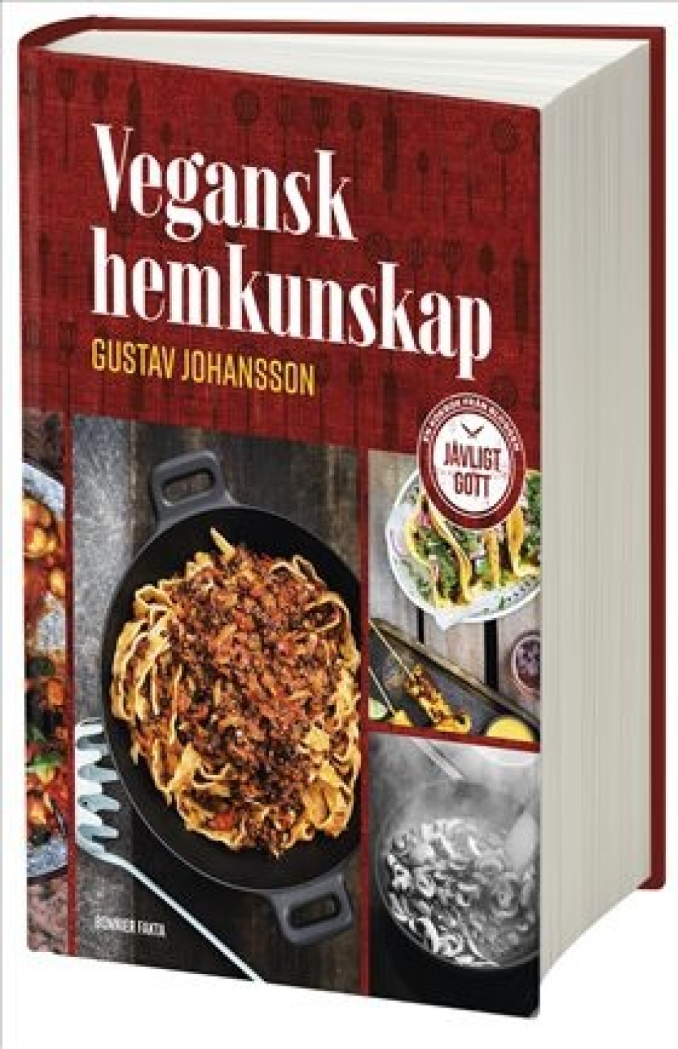 Vegansk hemkunskap av Gustav Johansson in the group Cooking / Cookbooks / Vegetarian at KitchenLab (1355-26327)