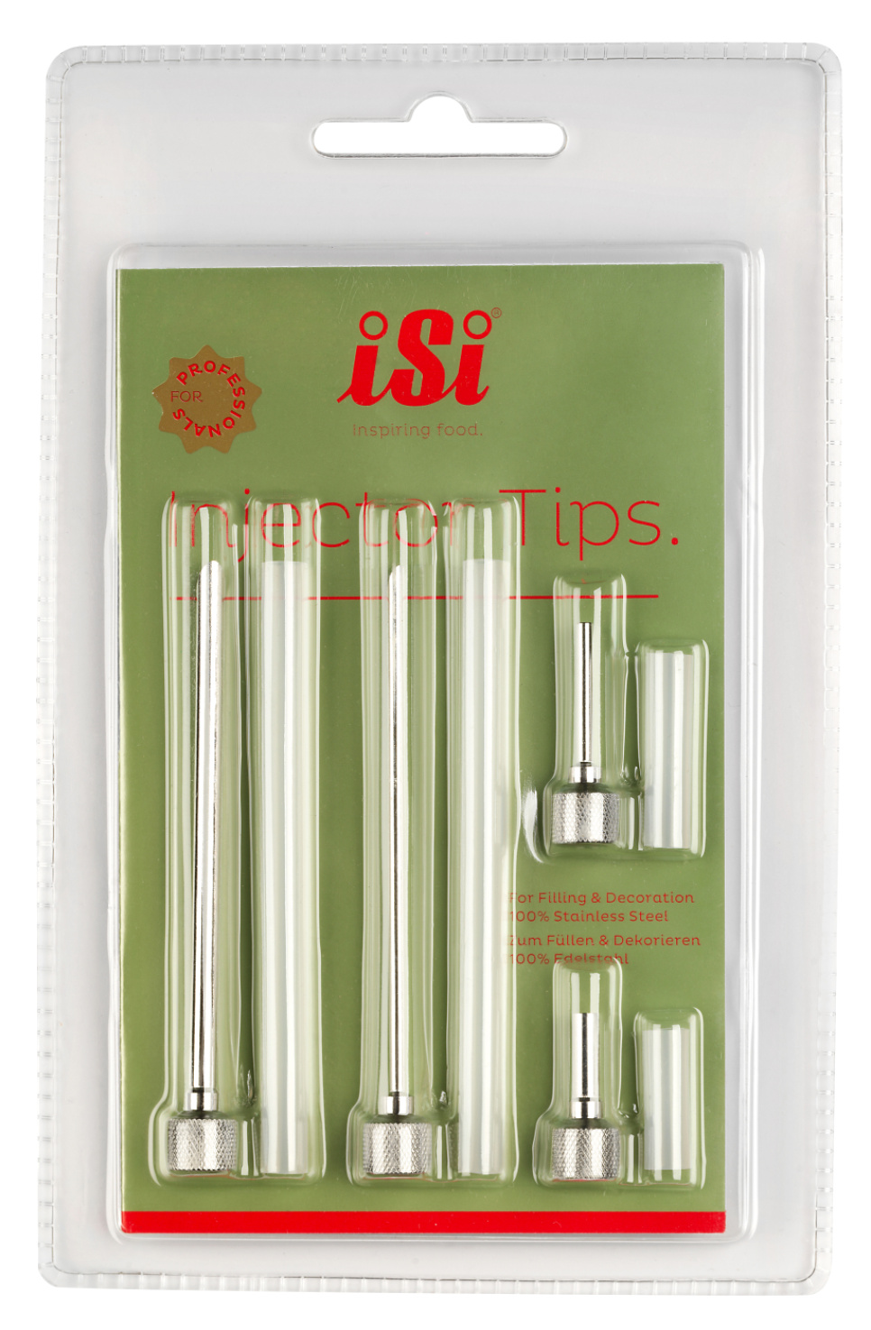 Aiguilles d\'injection pour siphons iSi, 4 pièces - iSi dans le groupe Cuisine / Siphon / Embouts l\'adresse The Kitchen Lab (1362-11925)
