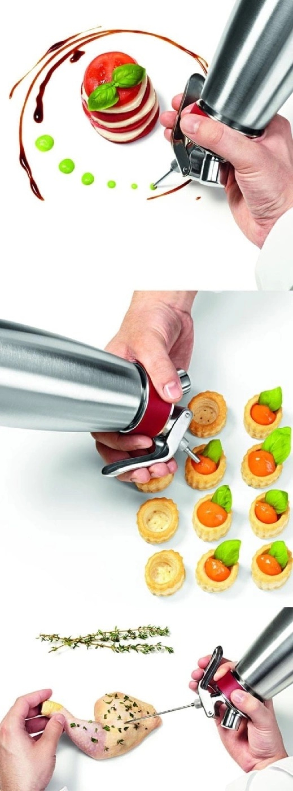 Aiguilles d\'injection pour siphons iSi, 4 pièces - iSi