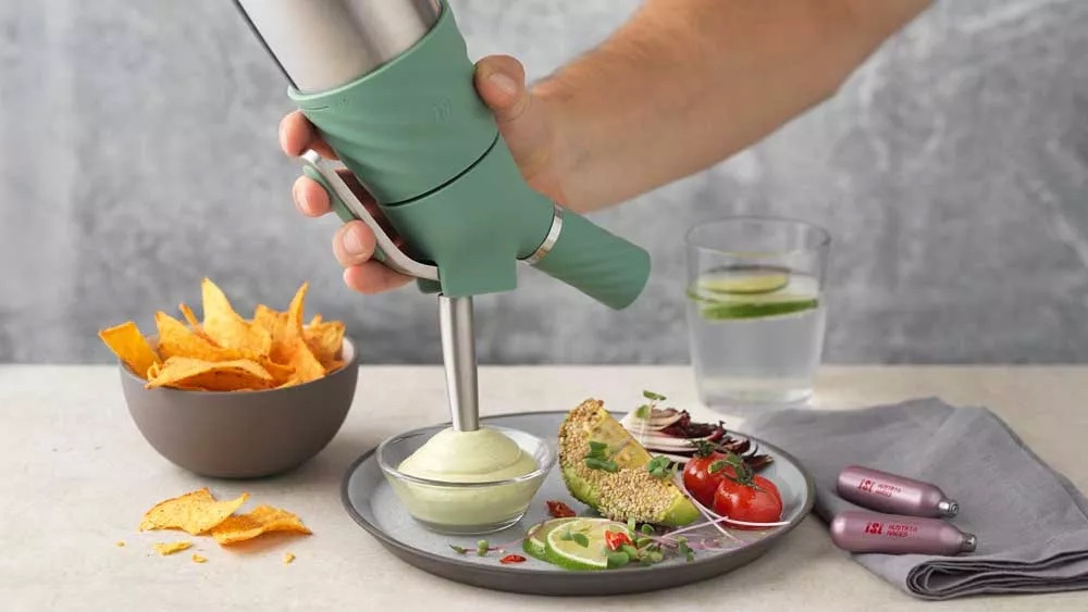 Cream siphon, Creative Whip Premium, 0,5L, Wave Green - iSi - Shop