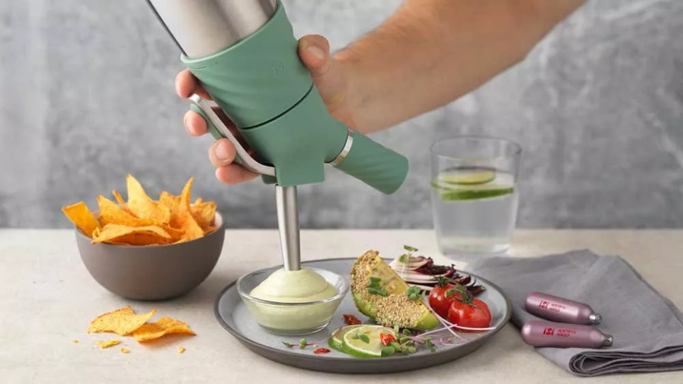 Cream siphon, Creative Whip Premium, 0,5L, Wave Green - iSi