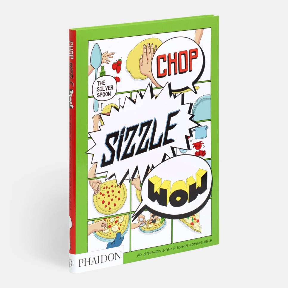 Chop, Sizzle, Wow: The Silver Spoon Comic Cookbook - Tara Stevens in der Gruppe Kochen / Kochbücher / Küchen & Kulturen / Italien bei The Kitchen Lab (1399-14466)
