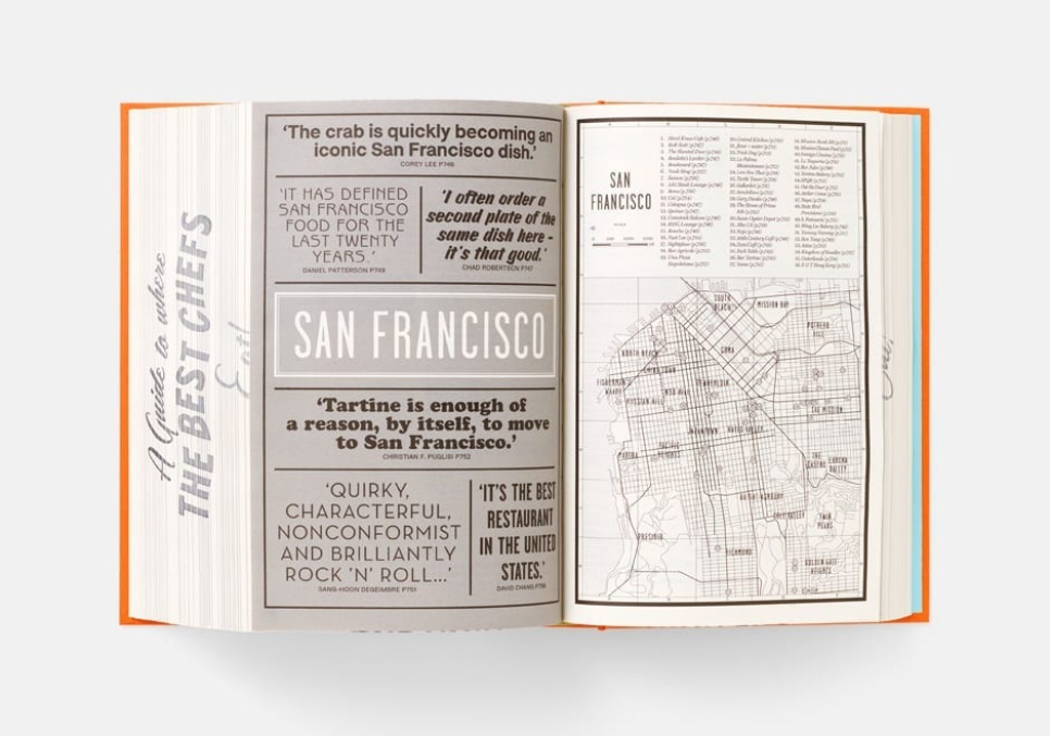 Where Chefs Eat, A Guide to Chefs Favorite Restaurants