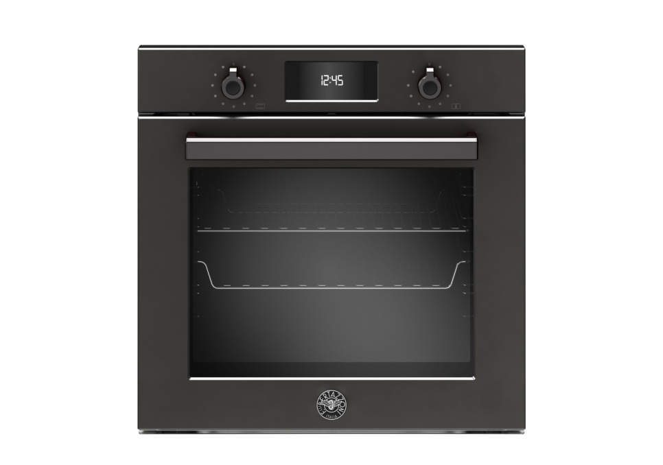 Matte black built-in oven with pyrolysis, 60 cm, Professional - Bertazzoni in the group Barbecues, Stoves & Ovens / Ovens / Built-in ovens at KitchenLab (1403-22019)