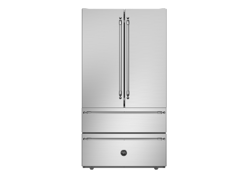 Heritage side-by-side fridge-freezer, with ice maker, Stainless steel - Bertazzoni in the group Kitchen appliances / Cool & Freeze / Refrigerator at KitchenLab (1403-30651)