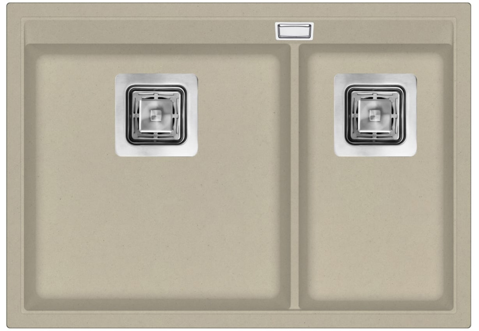 Composite double sink - Delicia SQD150
