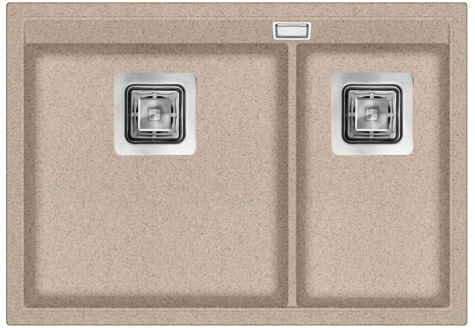 Composite double sink - Delicia SQD150