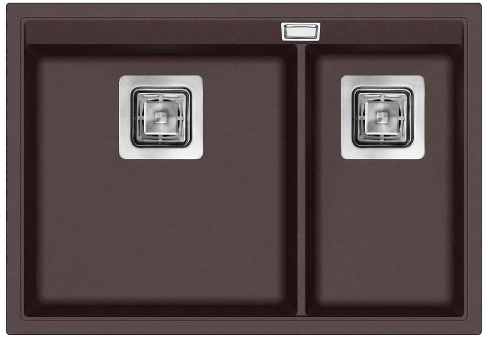 Composite double sink - Delicia SQD150