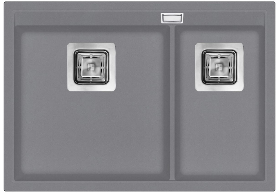 Composite double sink - Delicia SQD150