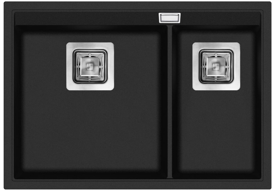 Composite double sink - Delicia SQD150