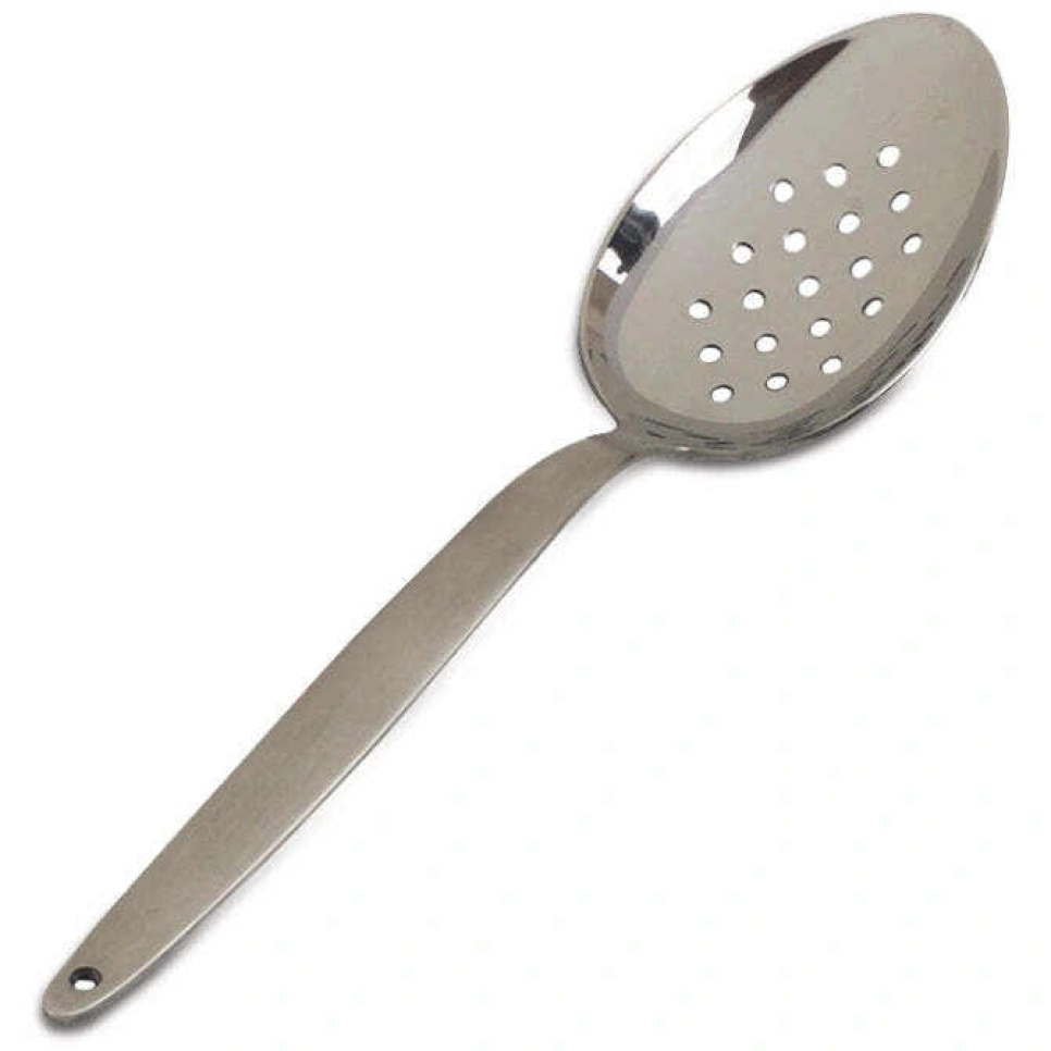 Serving spoon / Gastro spoon, 24 cm, Perforated - Gray Kunz in the group Cooking / Kitchen utensils / Ladles & spoons at KitchenLab (1417-12383)