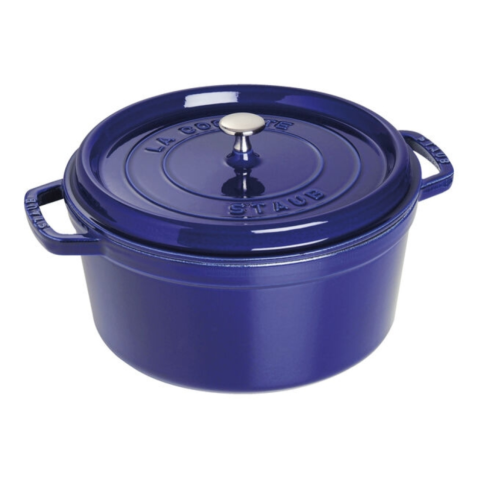 Enameled Cast Iron Pot, Blue - Staub in the group Cooking / Pots & Pans / Pots at KitchenLab (1418-12744)