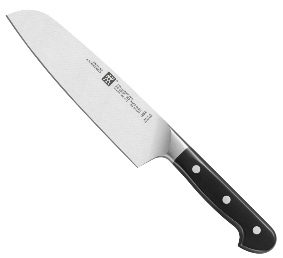 Santoku knife, 18cm - Zwilling Pro in the group Cooking / Kitchen knives / Santoku knives at KitchenLab (1418-12877)