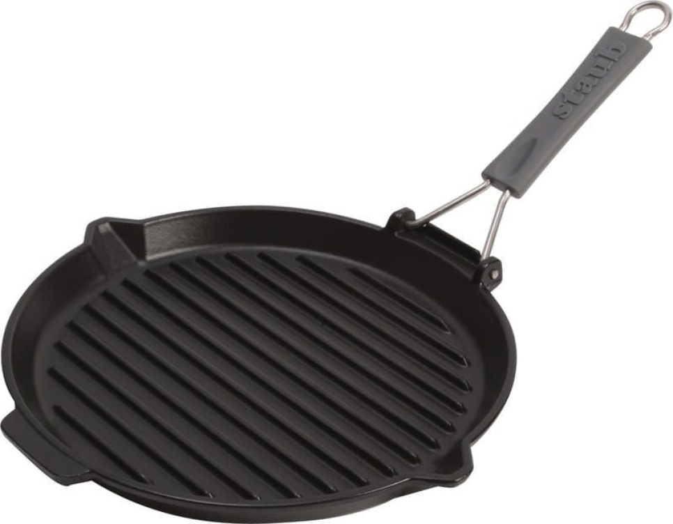 Cast iron Griddle pan, 27 cm - Staub in the group Cooking / Frying pan / Grill pans at KitchenLab (1418-12931)