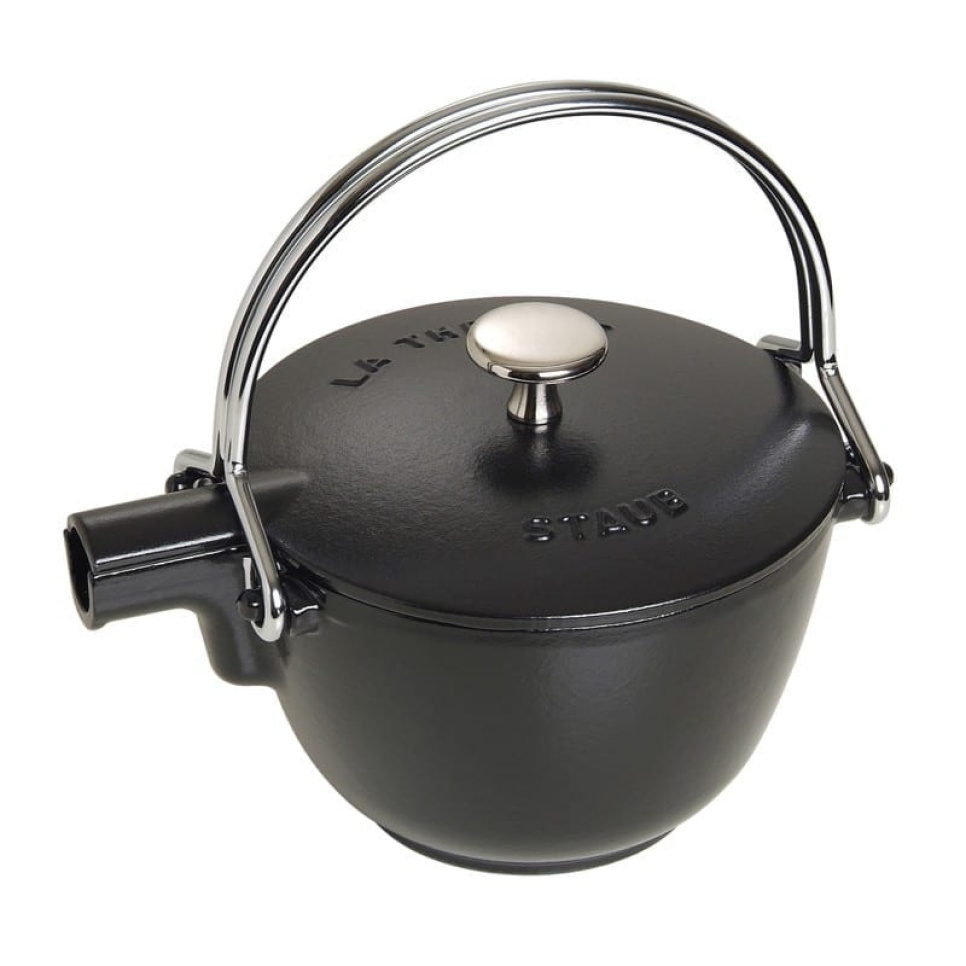 Cast iron teapot, 1.15 litres, black - Staub in the group Tea & Coffee / Tea / Teapots at KitchenLab (1418-12961)