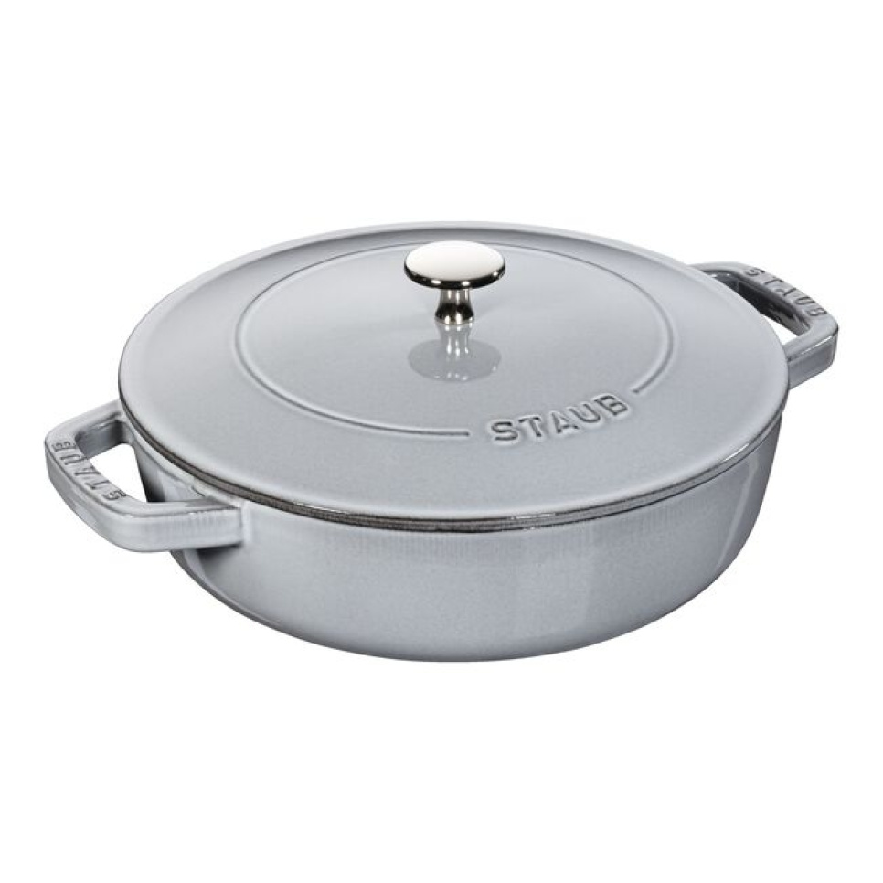 Sauteuse, Chistera, Grise - Staub - 24 cm dans le groupe Cuisine / Poêle à frire / Sauteuse l\'adresse The Kitchen Lab (1418-13065)