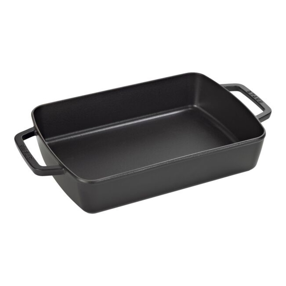 Baking Dish in Cast Iron, 30x20 cm, Black - Staub in the group Cooking / Oven dishes & Gastronorms / Oven tins at KitchenLab (1418-13098)