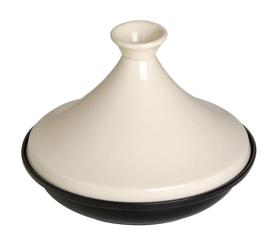 Tajine in cast iron, 20cm, Black/cream - Staub in the group Cooking / Pots & Pans / Tagine pot at KitchenLab (1418-13100)