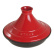 Tajine aus Gusseisen, 28 cm, Schwarz/Rot - Staub