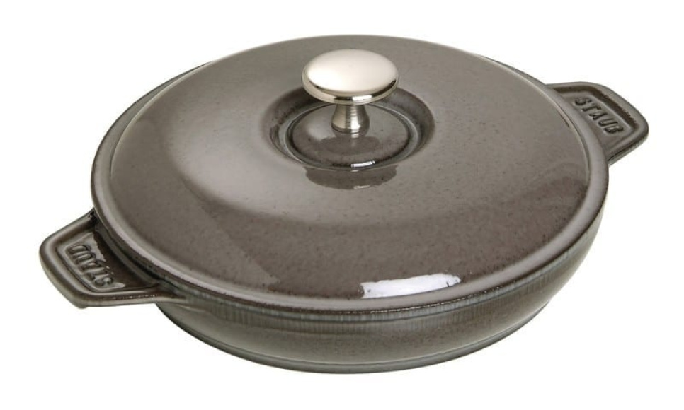 Round bowl with lid, cast iron, 20cm, Grey in the group Cooking / Oven dishes & Gastronorms / Oven tins at KitchenLab (1418-13106)
