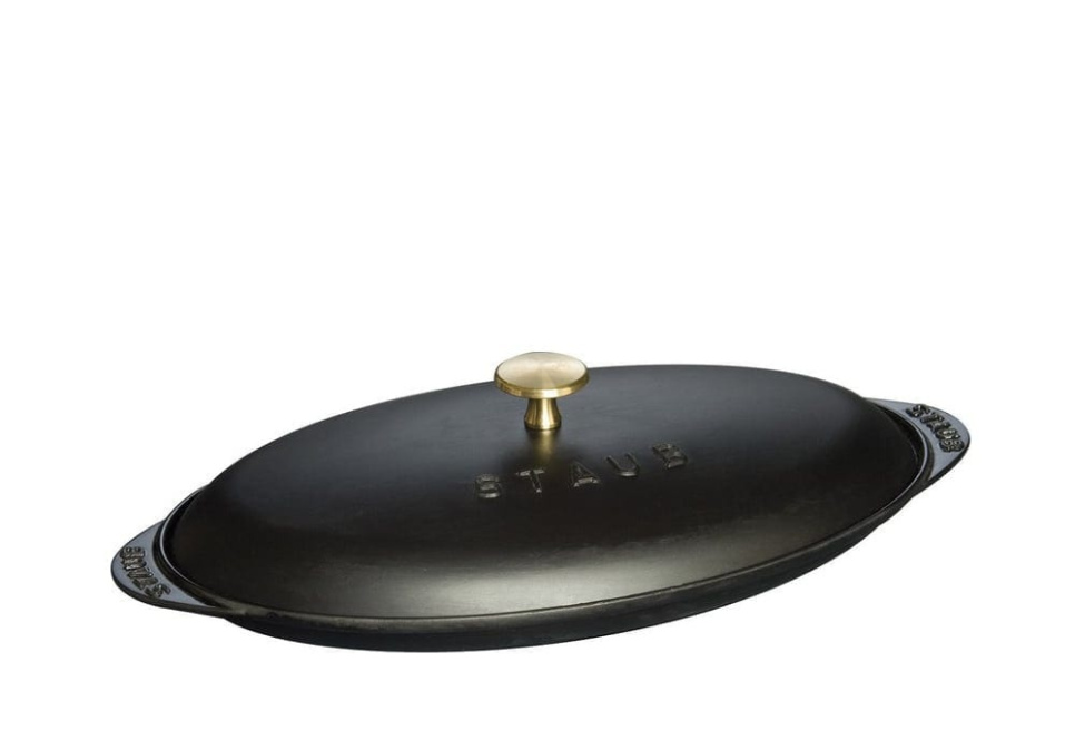 Fish tin with lid, cast iron, 31cm in the group Cooking / Pots & Pans / Pots at KitchenLab (1418-13107)