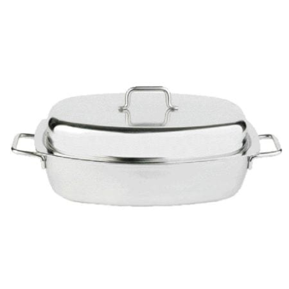 Oval frying pan with lid, Resto - Demeyere in the group Cooking / Pots & Pans / Pots at KitchenLab (1418-13428)