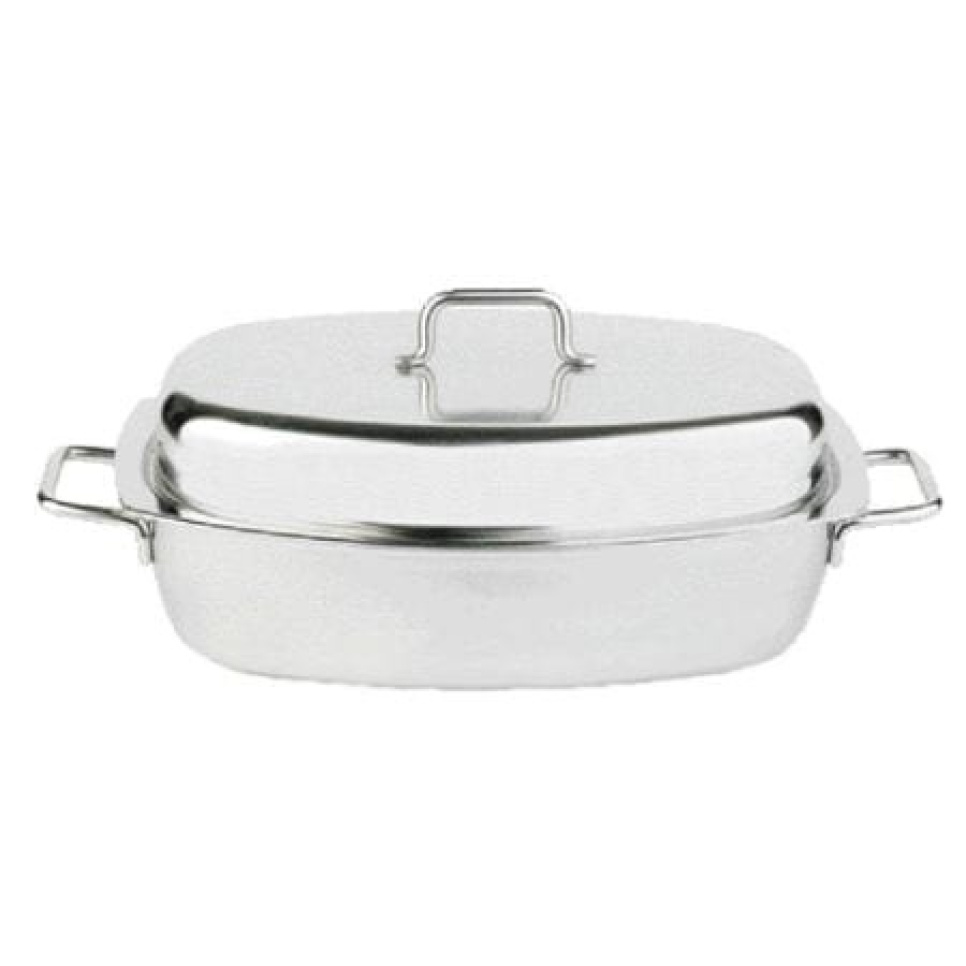 Ovale Bratpfanne mit Deckel, Resto - Demeyere in der Gruppe Kochen / Töpfe & Pfannen / Töpfe bei The Kitchen Lab (1418-13428)