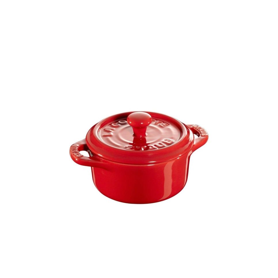 Mini pot in stoneware, 10cm, Red - Staub in the group Cooking / Pots & Pans / Pots at KitchenLab (1418-13520)