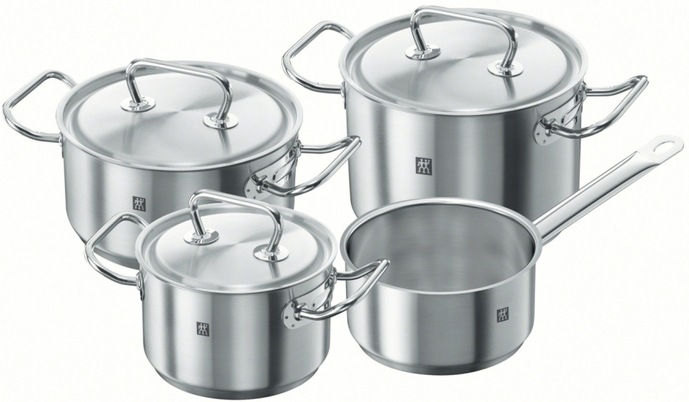 Pot set 3 pots + pan - Zwilling Twin in the group Cooking / Pots & Pans / Pots at KitchenLab (1418-13891)