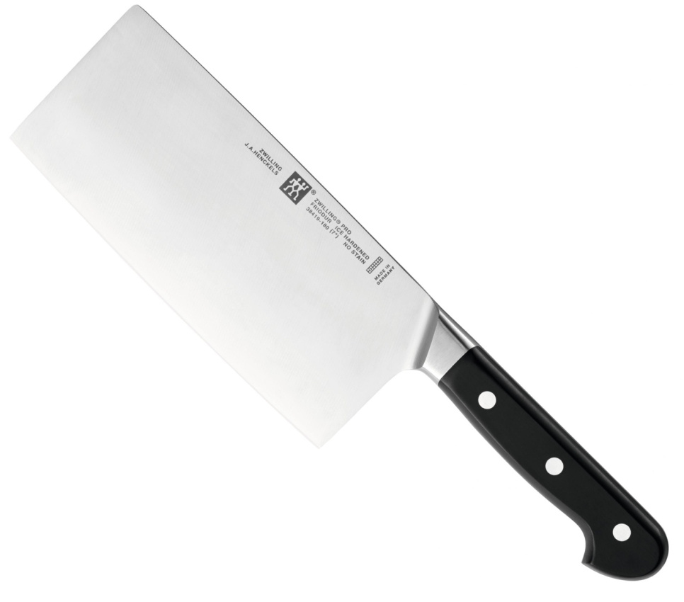 Chinese pickaxe/axe, 18cm - Zwilling Pro in the group Cooking / Kitchen knives / Meat cleaver at KitchenLab (1418-14092)