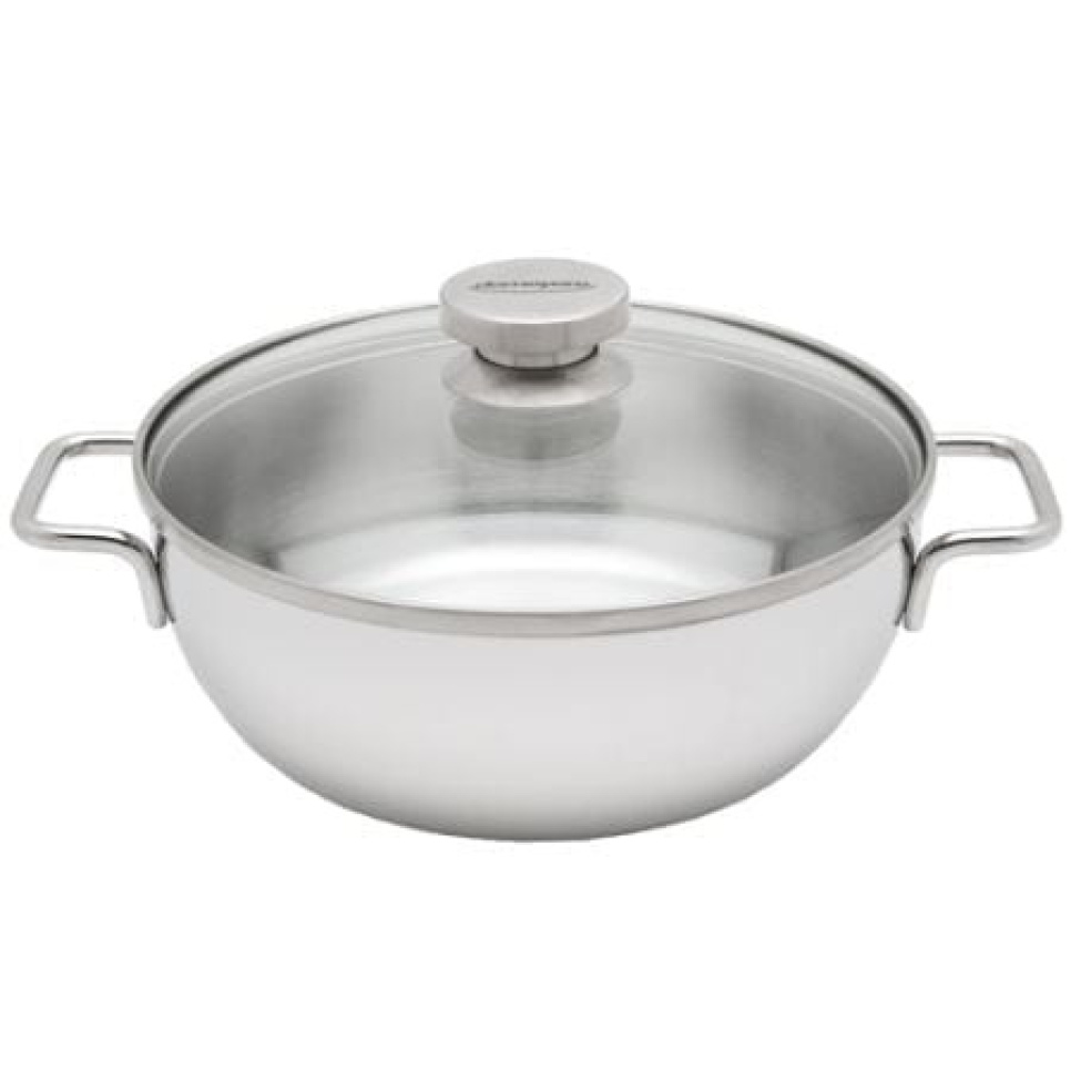 Low pan with glass lid, Apollo - Demeyere in the group Cooking / Pots & Pans / Pots at KitchenLab (1418-17117)