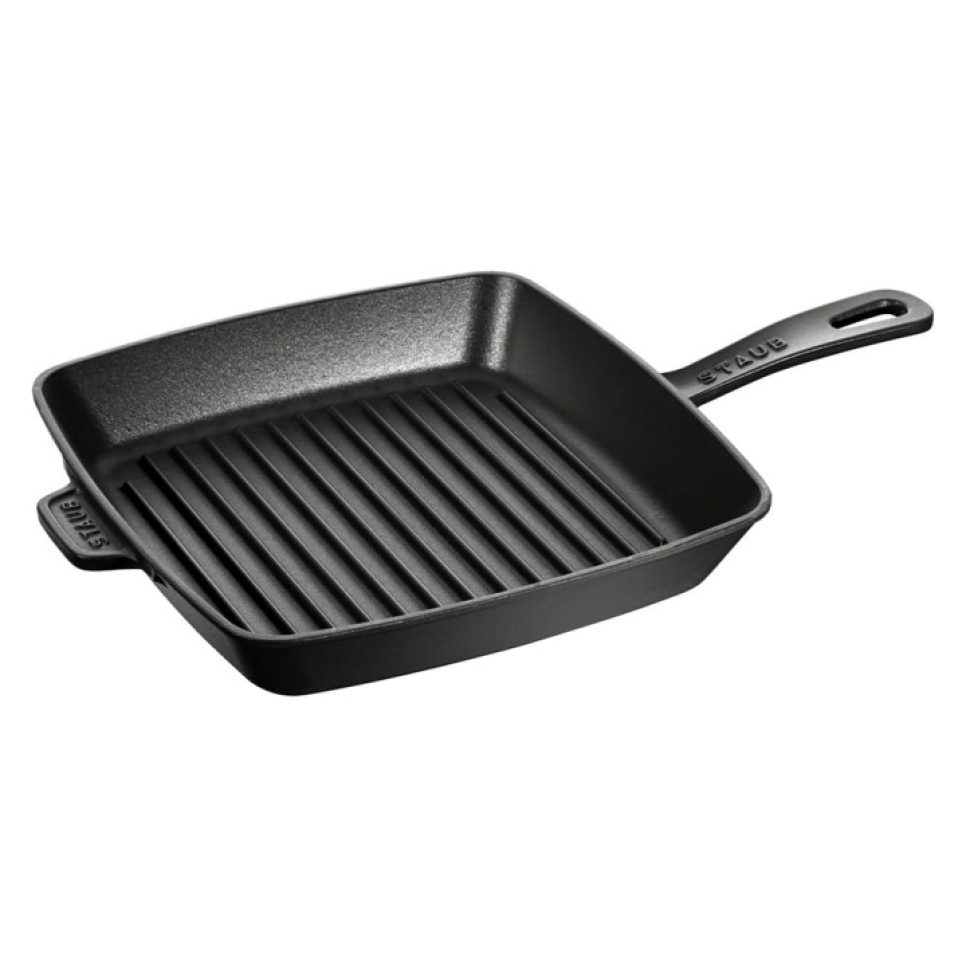 Cast iron Griddle pan, Black - Staub in the group Cooking / Frying pan / Grill pans at KitchenLab (1418-17546)