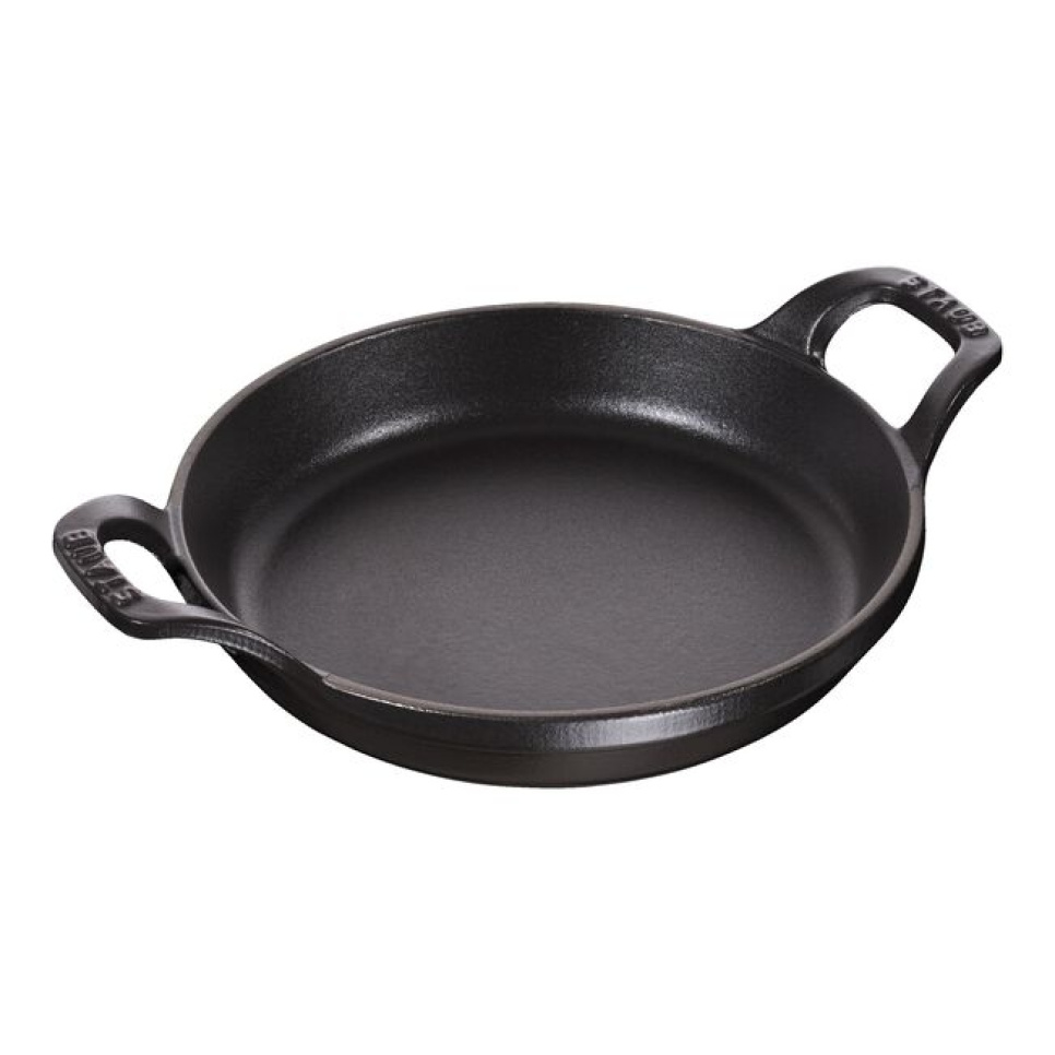 Plat à Four en Fonte, Noir - Staub dans le groupe Cuisine / Plats de cuisson et produits GastroNorms / Moules pour le four l\'adresse The Kitchen Lab (1418-17592)