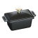 Terrine aus Gusseisen, schwarz - Staub