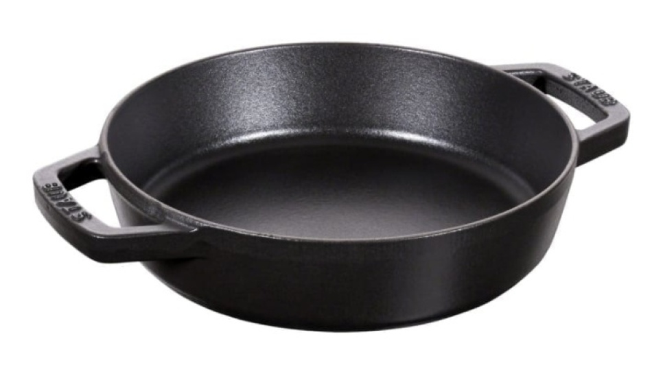 Saute pan with two handles, black - Staub in the group Cooking / Frying pan / Sauteuse at KitchenLab (1418-17682)