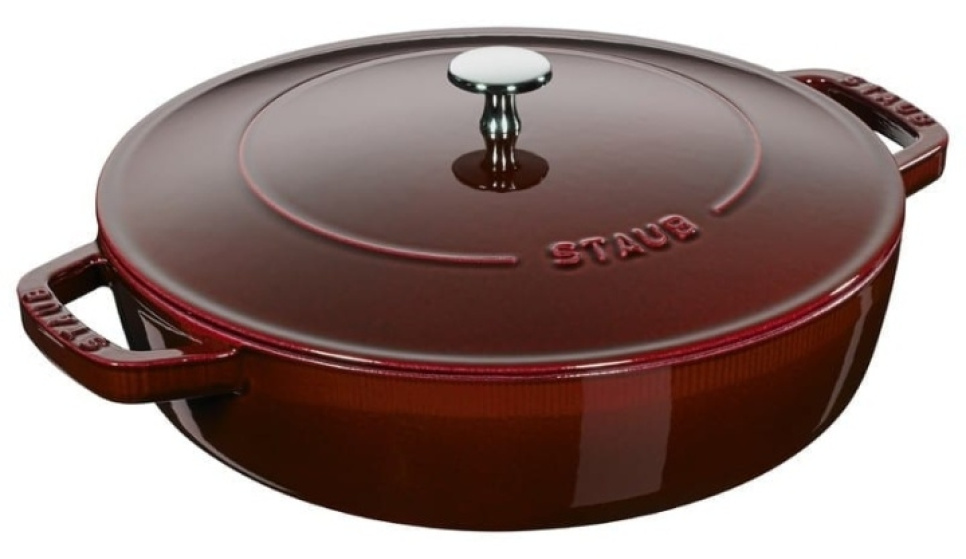 Christera sauté pan, grenadine - Staub in the group Cooking / Frying pan / Sauteuse at KitchenLab (1418-18579)