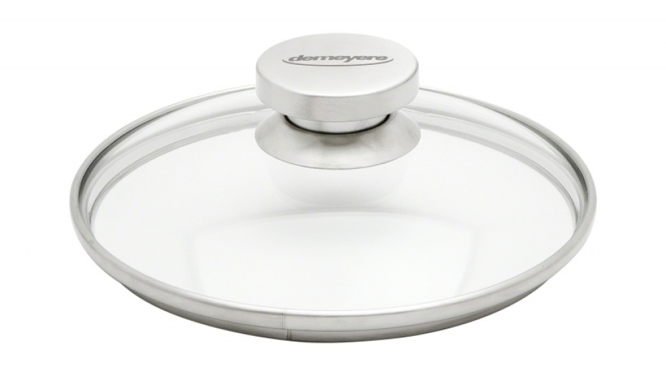 Glass lid with steel knob, Specialties - Demeyere in the group Cooking / Frying pan / Accessories & lids at KitchenLab (1418-21917)