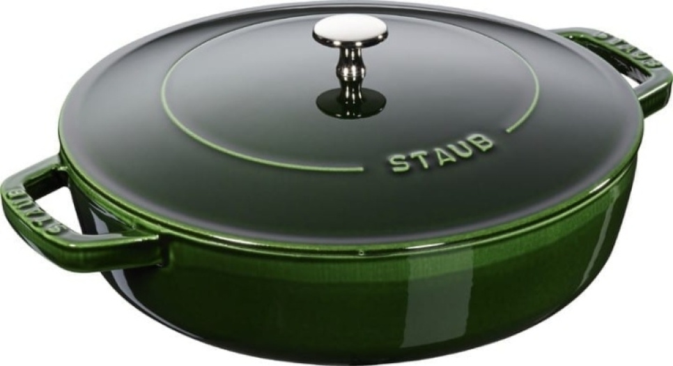 Chistera sauté pan, green - Staub in the group Cooking / Frying pan / Sauteuse at KitchenLab (1418-22375)
