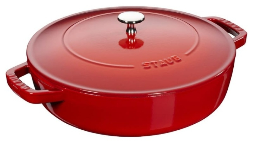 Christera sauté pan, red - Staub in the group Cooking / Frying pan / Sauteuse at KitchenLab (1418-24320)