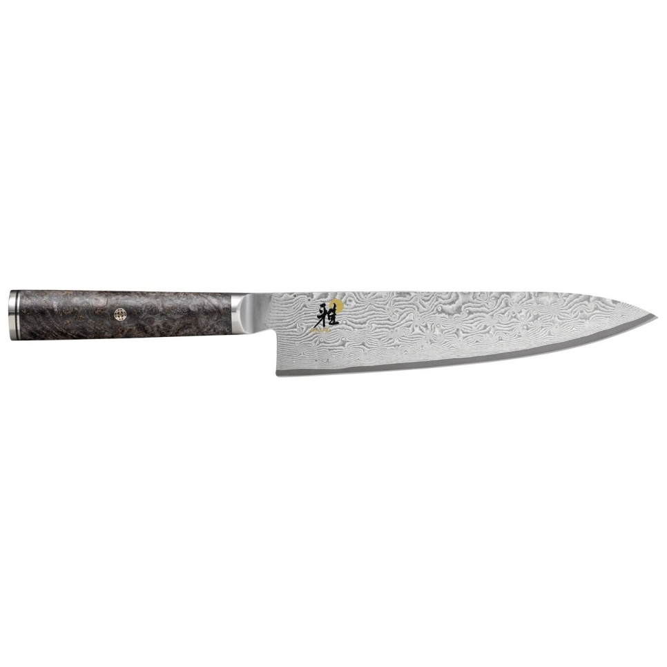 Gyoto 20cm, 5000 MCD 67 avec des poignées d\'érable noir - Miyabi dans le groupe Cuisine / Couteaux de cuisine / Couteaux de chef l\'adresse The Kitchen Lab (1418-27391)