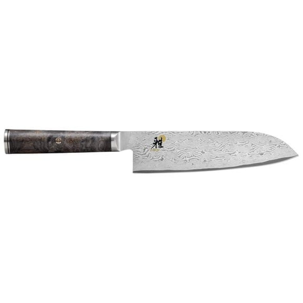 Santoku 18cm, 5000 MCD 67 avec des poignées d\'érable noir - Miyabi dans le groupe Cuisine / Couteaux de cuisine / Couteaux Santoku l\'adresse The Kitchen Lab (1418-27393)
