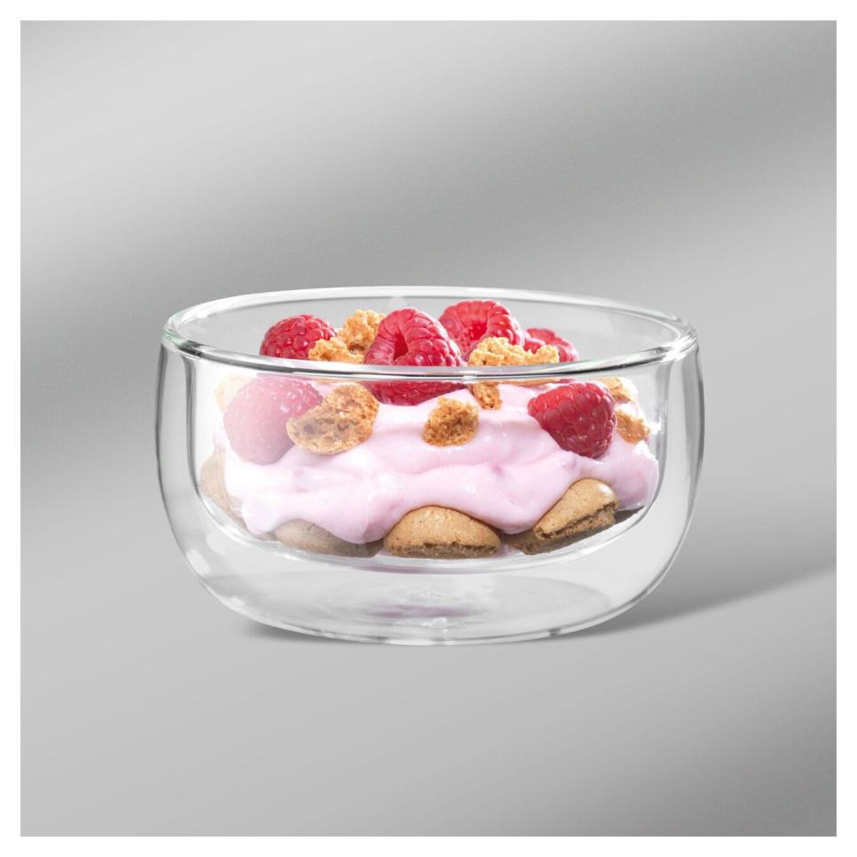 Glass-coupe/dessert bowl in double-wall glass, 280ml, 2-pack, Sorrento - Zwilling