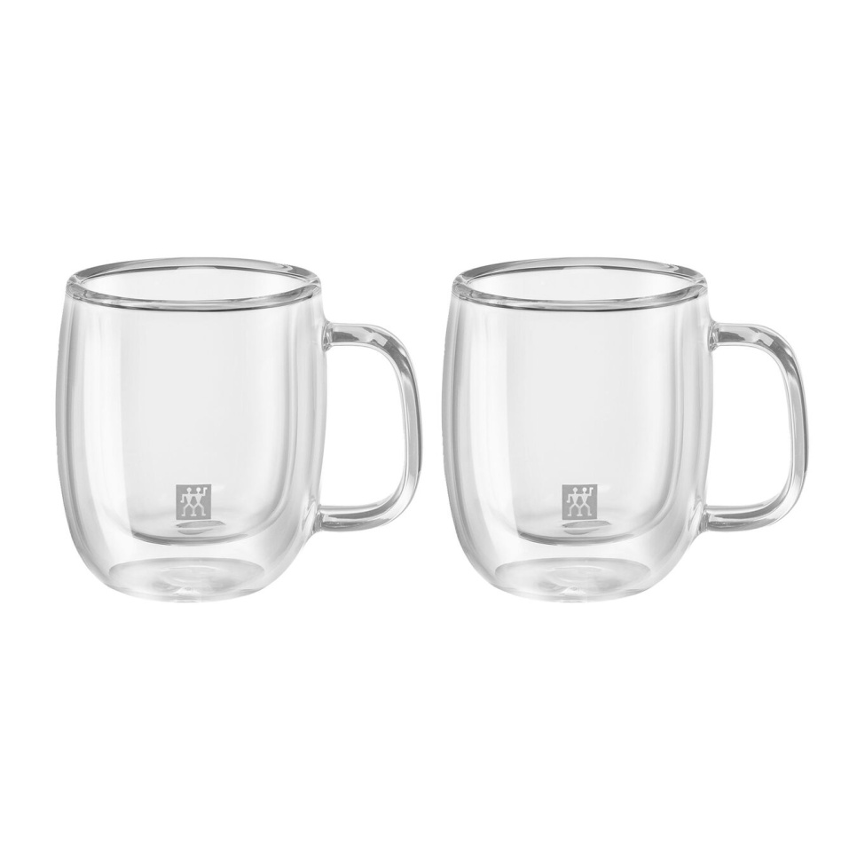 Espresso-Tasse in Doppelwandglas, 2-Pack, Sorrent - Zwilling in der Gruppe Tee & Kaffee / Kaffeezubehör / Kaffeetassen bei The Kitchen Lab (1418-27412)
