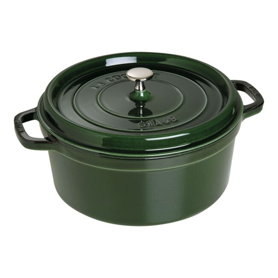 Enameled Cast Iron Pot, Green - Staub in the group Cooking / Pots & Pans / Pots at KitchenLab (1418-36384)