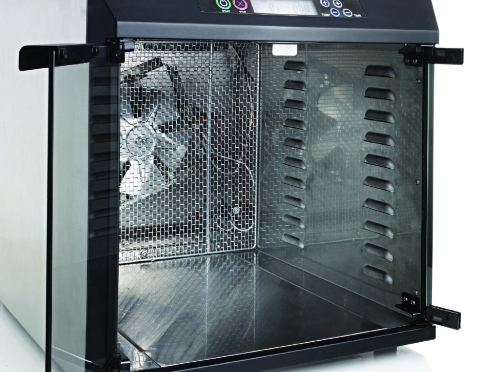 Stainless steel drying cabinet PRO EXC10EL, 10 trays - Excalibur