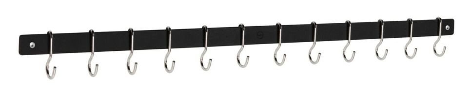 Wall hanger in black with 12 hooks - Hahn in the group Kitchen interior / Ceiling & wall hangers at KitchenLab (1422-13625)