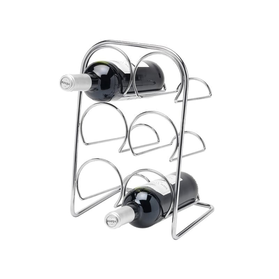 Pisa Wine rack for 6 bottles, chrome - Hahn in the group Bar & Wine / Wine accessories / Wine rack at KitchenLab (1422-13903)